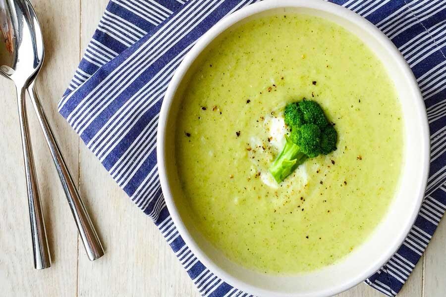 Cách chế biến bông cải xanh cho bé - nấu súp