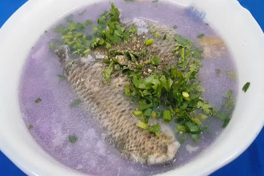 Cách chế biến khoai mỡ nấu với cá rô