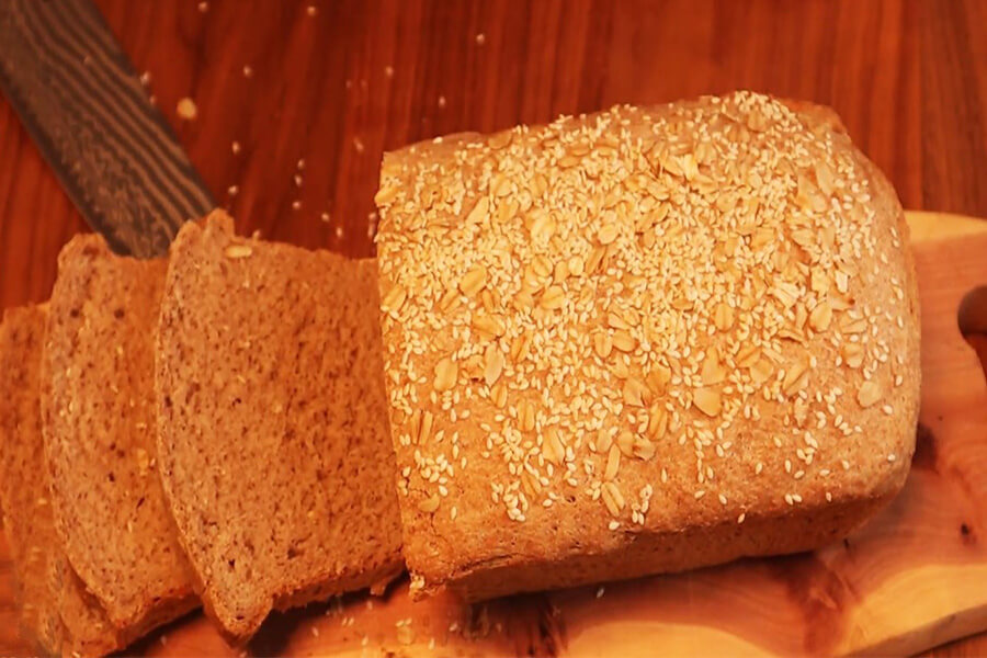 Bánh mì hạt lanh và dừa
