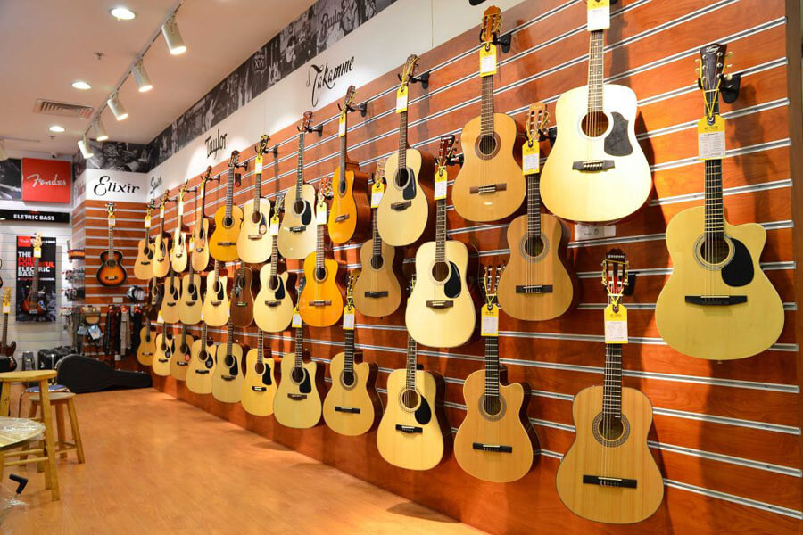 Shop đàn guitar chất lượng ở Huế 