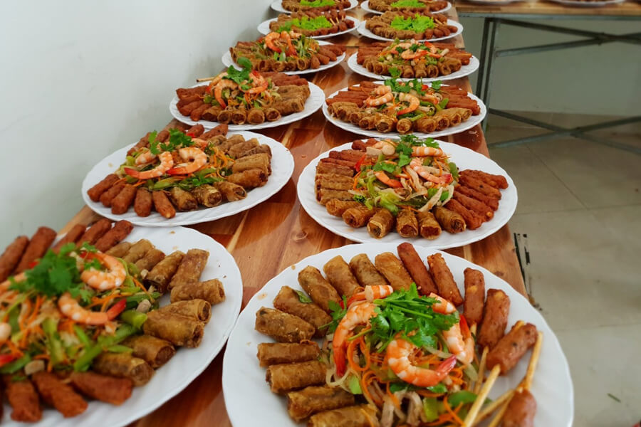 Dịch vụ nấu ăn chuyên nghiệp ở Huế
