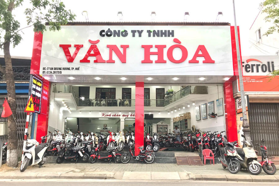 Cửa hàng xe đạp điện chất lượng ở Huế