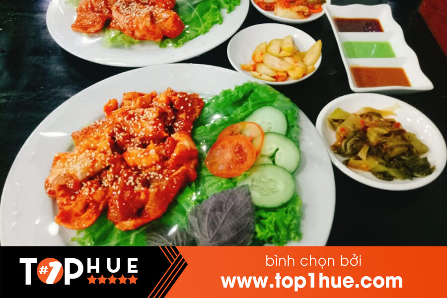 Quán đồ ăn Hàn Quốc ở Huế